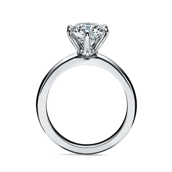 Tiffany Setting Engagement Ring - Picture 3 of 6